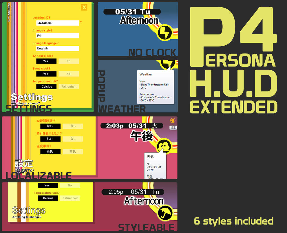 P4 HUD Extended by iron2000