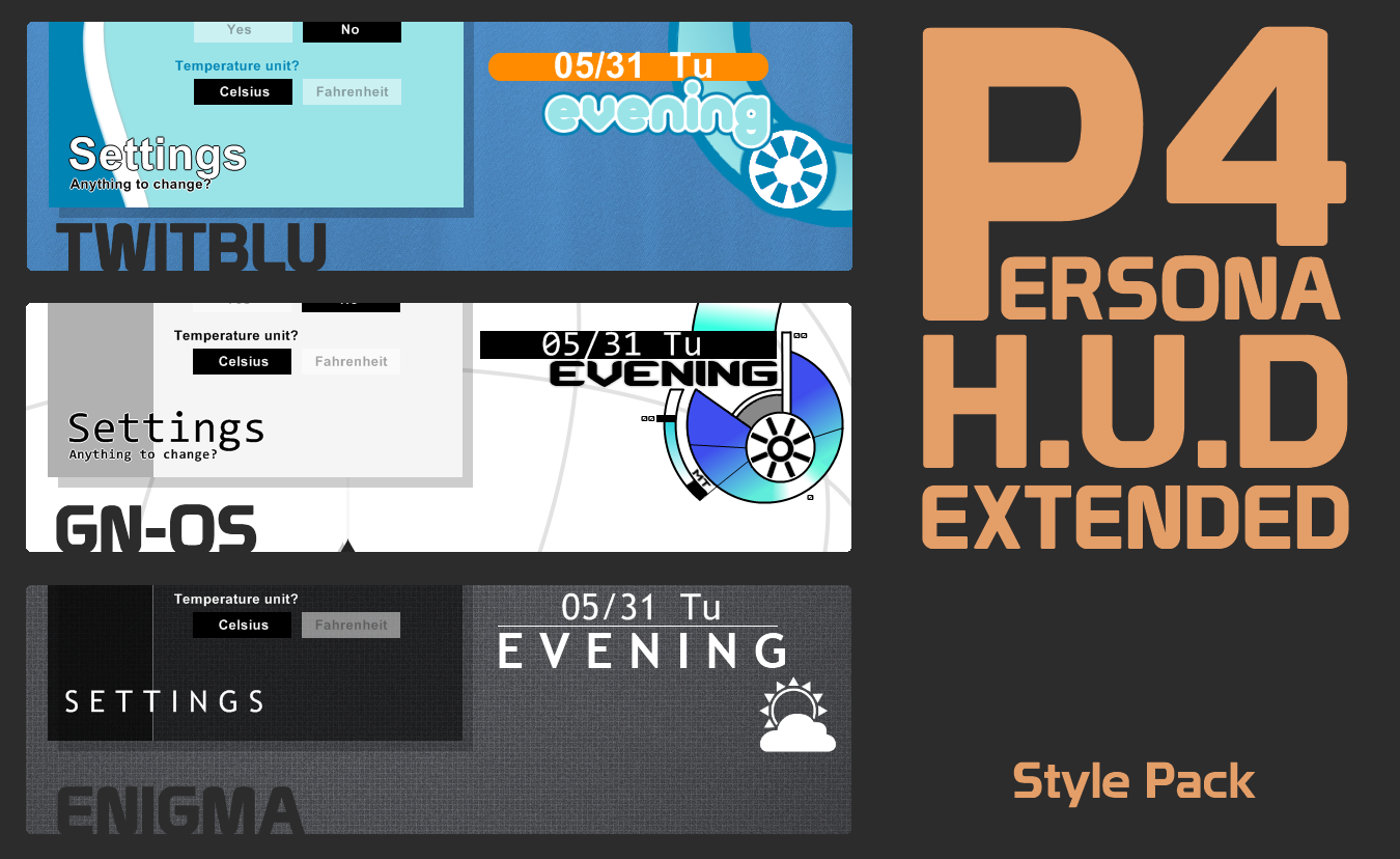 P4 HUD Extended - Style Pack by iron2000