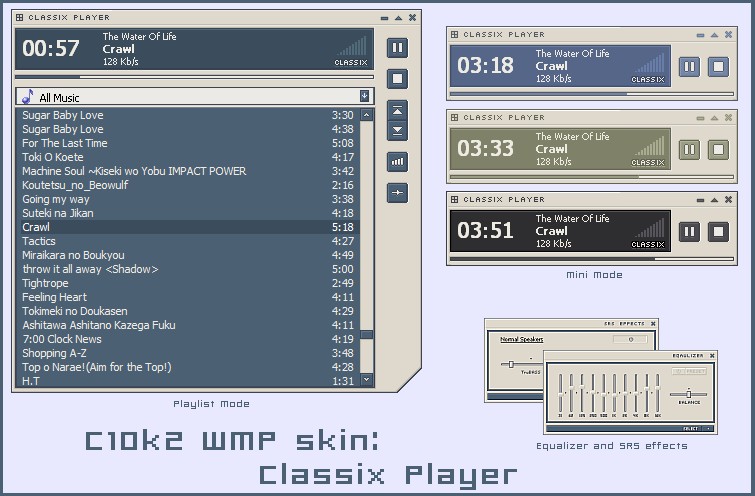 Classix Player for WMP