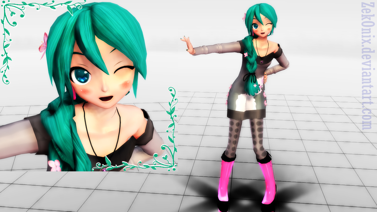 DT_HanaMiku + DL by ZekoNix on DeviantArt