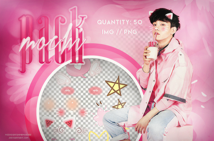 Pack Mochi // PNG by MidnightInMemories