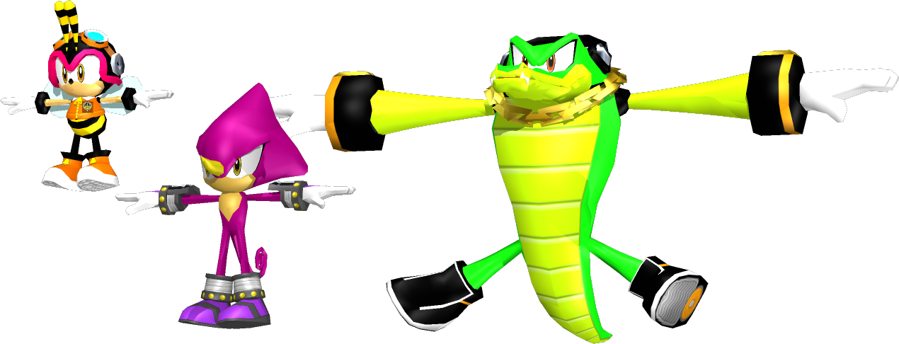 Team Chaotix - Sonic the Hedgehog - Sonic Heroes