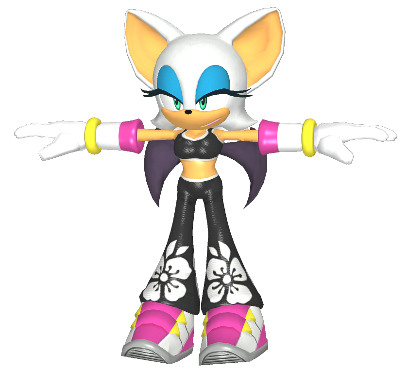 Rouge the Bat (Sonic Free Riders) by Sonic-Konga on DeviantArt.