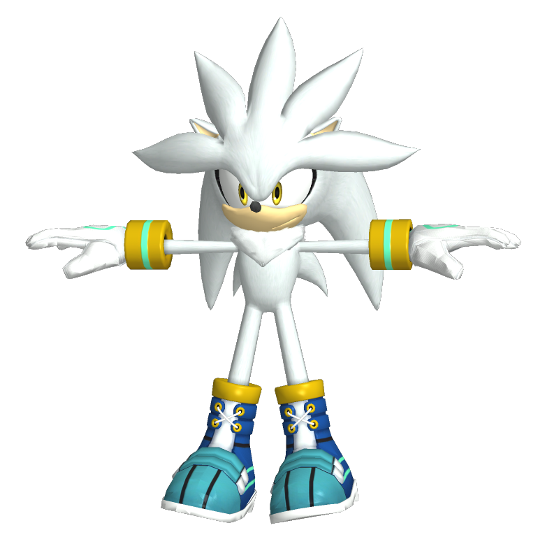 Silver the Hedgehog (Sonic Free Riders) by Sonic-Konga on DeviantArt