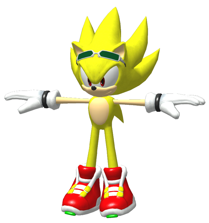 Super Sonic Sonic Free Riders By Sonic Konga On Deviantart