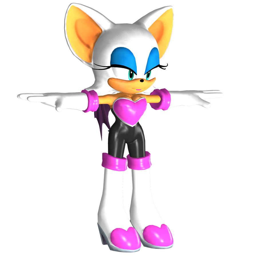 Rouge the Bat (Team Sonic Racing) by Sonic-Konga on DeviantArt