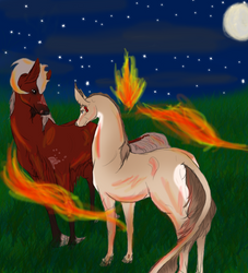 Flirting with Fire [Art]