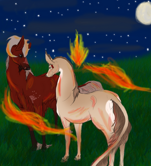 Flirting with Fire [Art]