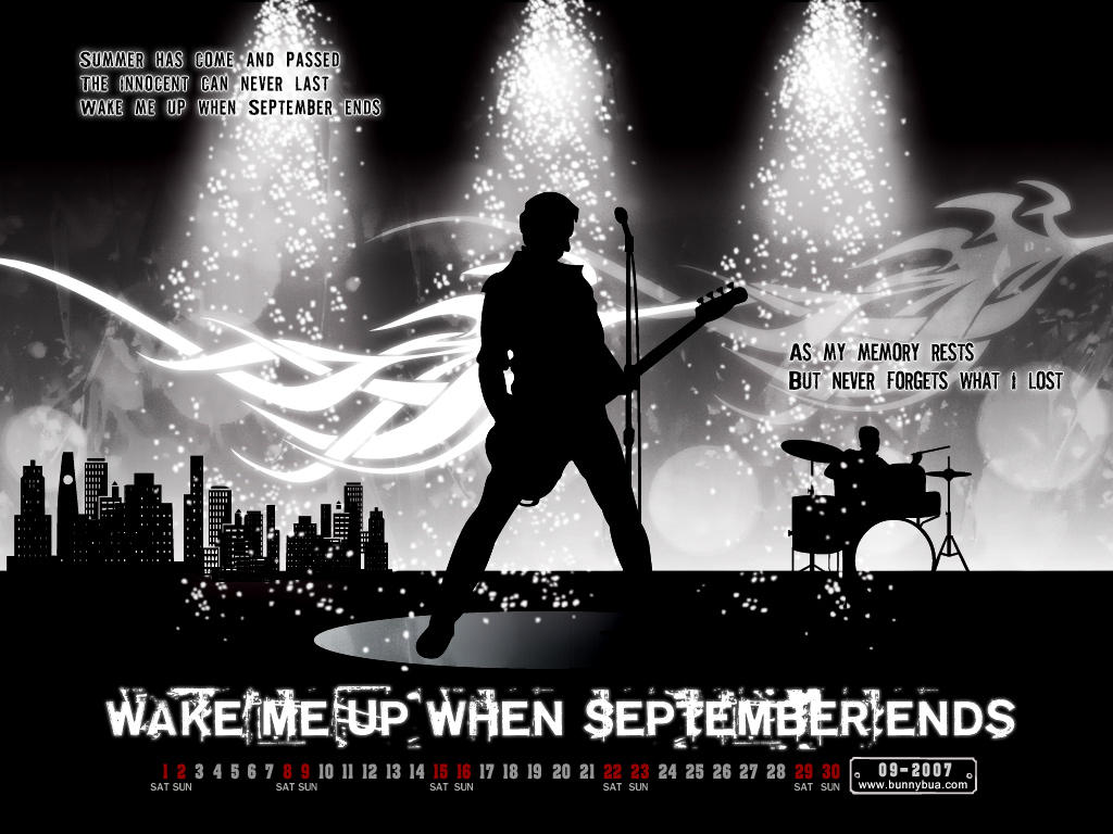 September ends тексты. Green Day when September ends. Green Day September ends. Green Day Wake me up when September. Wake me up when September ends Green Day обложка.