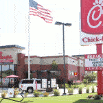 Blowing up a Chick-fil-A restaurant
