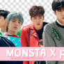 + MONSTA X Shine Forever Png Pack