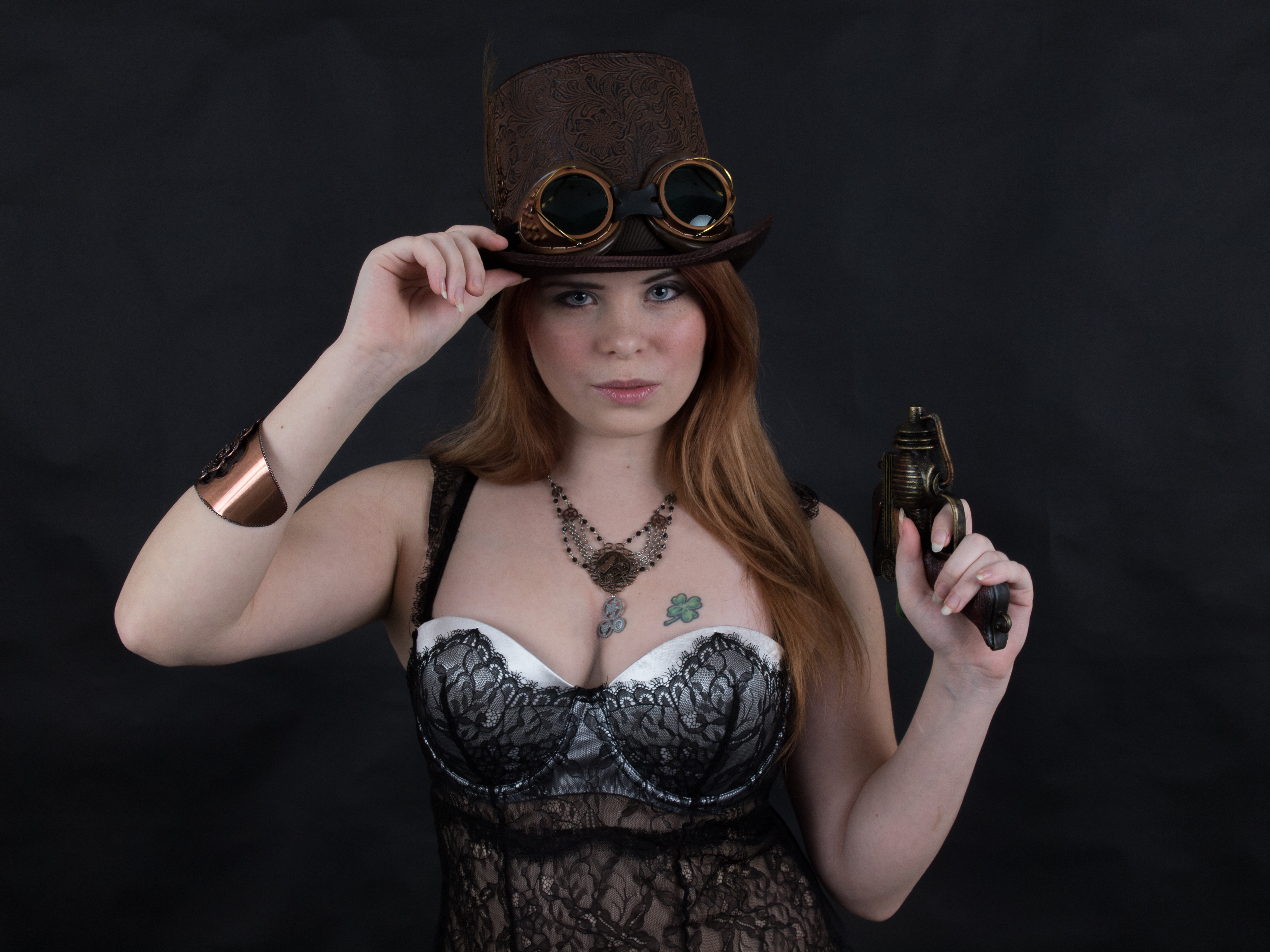 Steampunk Portrait Stock 22 Images