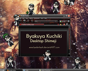 Bleach Byakuya Kuchiki Desktop Shimeji