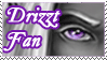 Drizzt Fan Stamp by keelerleah