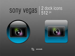 Sony Vegas Dock Icons