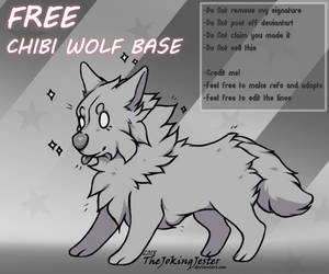 F2U | Chibi Wolf Base | #1