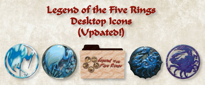 Legend of the Five Rings Icons