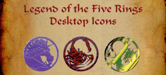 Legend of the Five Rings Icons
