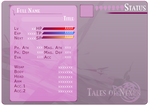 Tales of Nexus - Status Screen Template