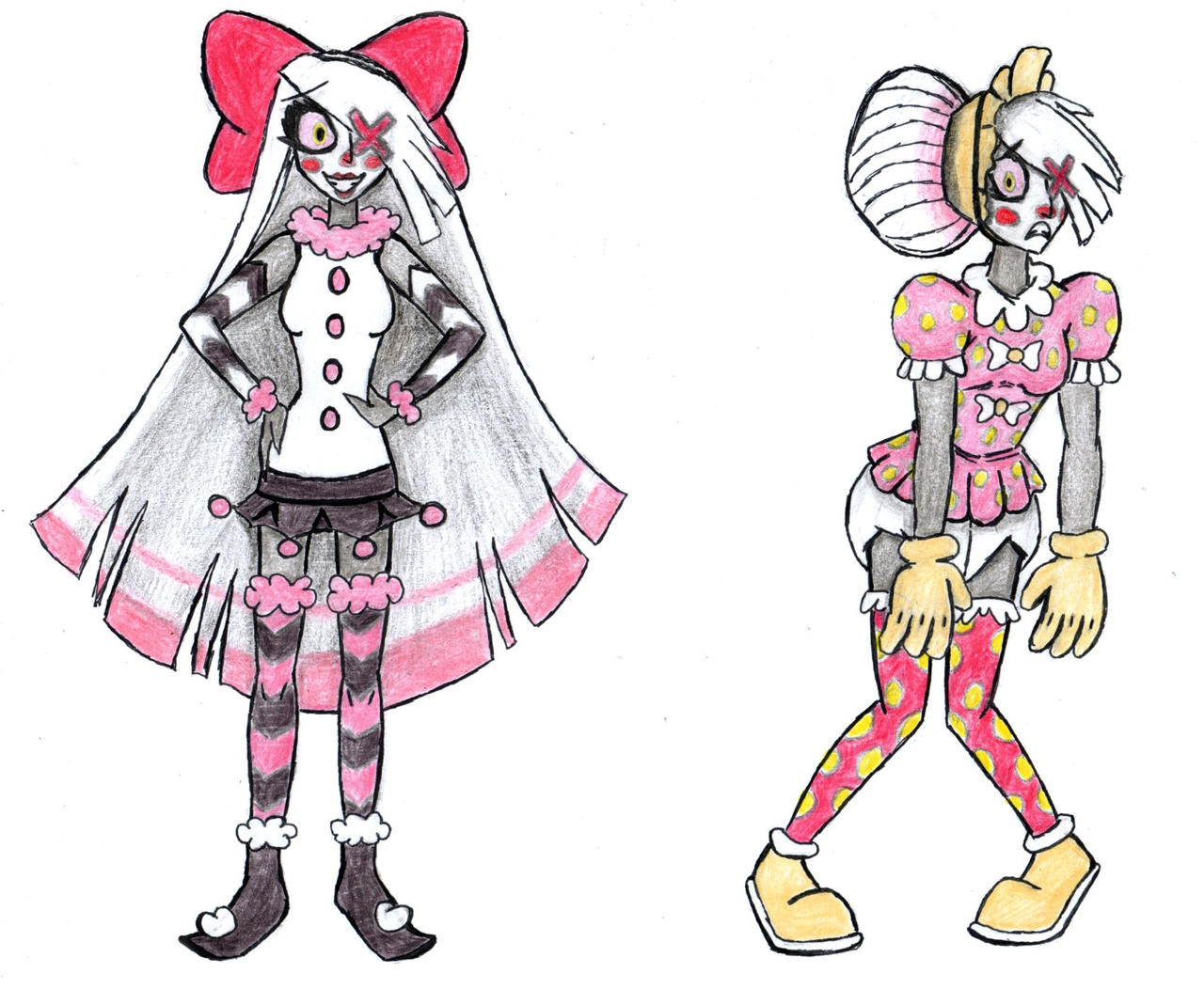 Vaggie the Clown (Commission) by Arlostrike7 on DeviantArt