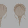 TimePrincess_Hair Braid 01 (FBX, Blend)