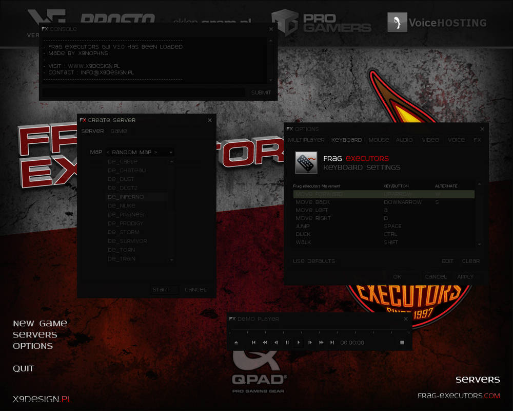 Frag eXecutors CS1 6 GUI v3 0 by X9DESIGN on DeviantArt