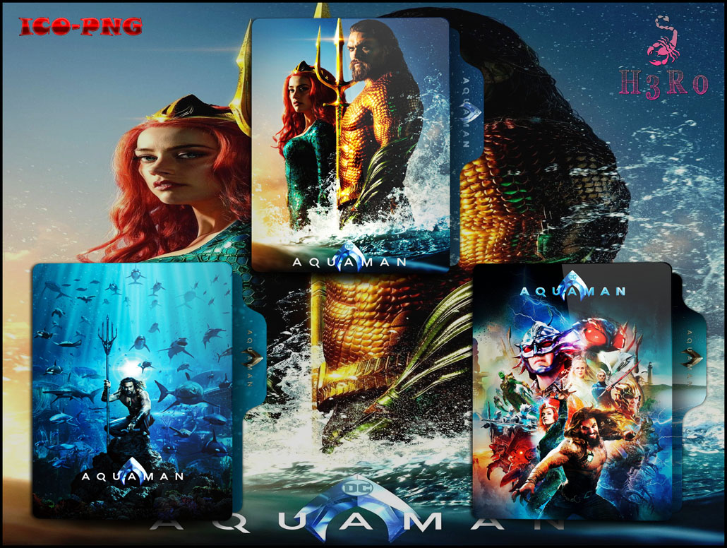 Aquaman (2018) Folder Icon by OMiDH3RO on DeviantArt