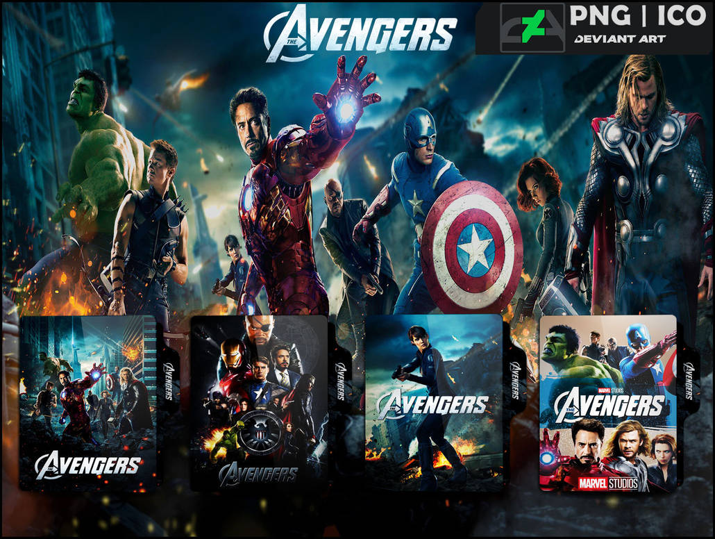 The Avengers (2012) Folder Icon Pack by OMiDH3RO on DeviantArt