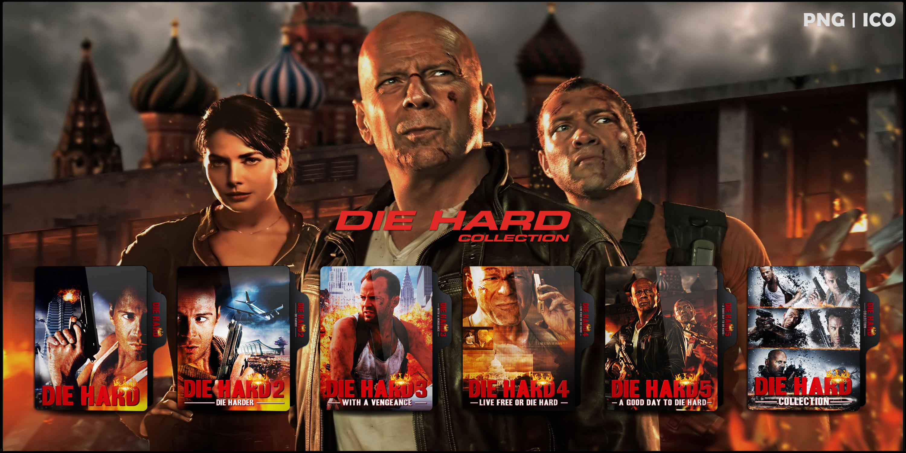 DIE HARD Collection Folder Icon Pack by OMiDH3RO on DeviantArt