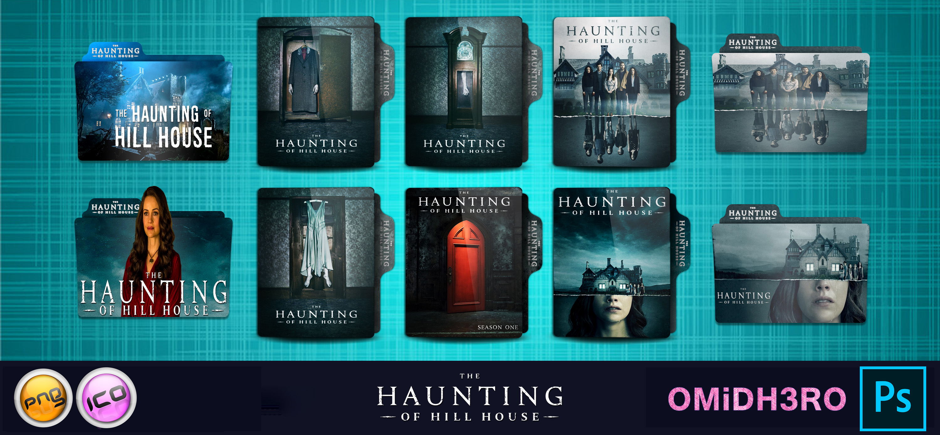The Haunting of Hill House Series Folder Icon Pack by OMiDH3RO on ...