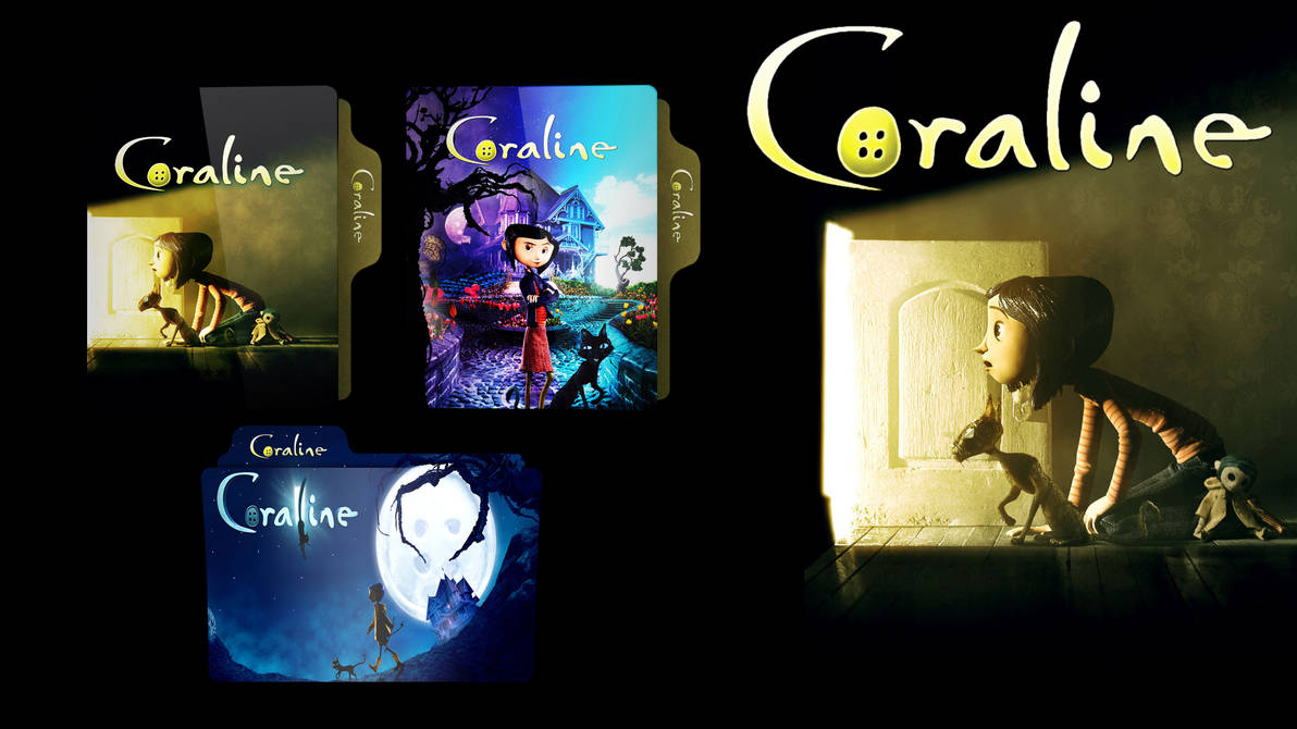 Coraline (2009) Folder Icon by OMiDH3RO on DeviantArt