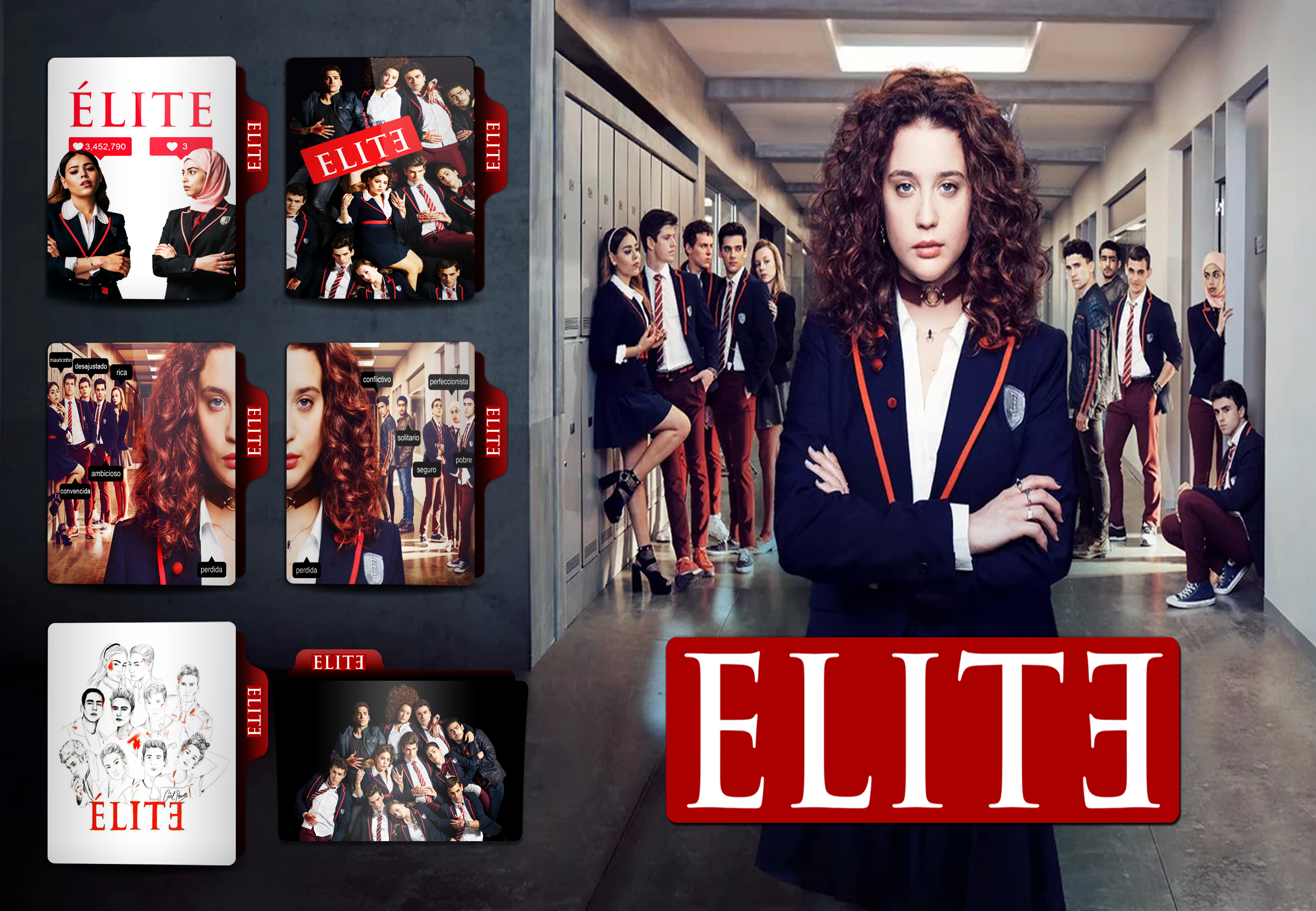 File Elite Elite Series Folder Icon by OMiDH3RO on DeviantArt