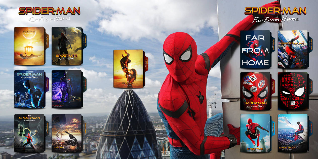SpiderMan Far From Home (2019) Folder Icon by OMiDH3RO on DeviantArt