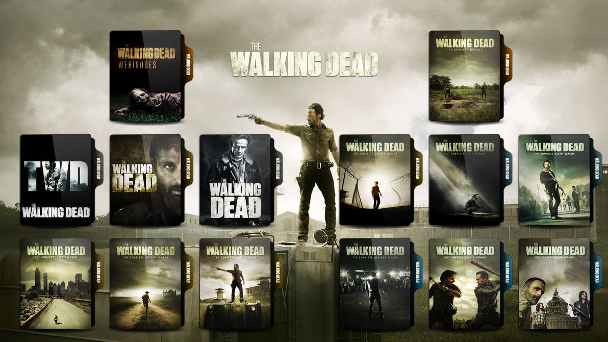The Walking Dead Series Folder Icon Pack By Omidh3ro On Deviantart