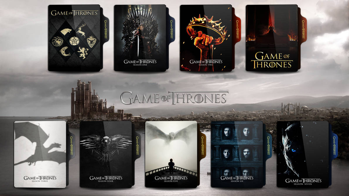 Game of Thrones Season 1-8 Folder Icons by kp9624 on DeviantArt