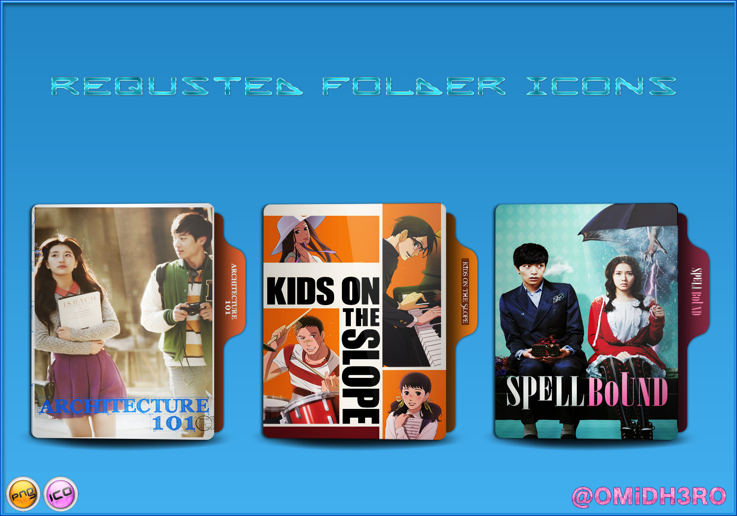 Requested Folder Icons by OMiDH3RO on DeviantArt