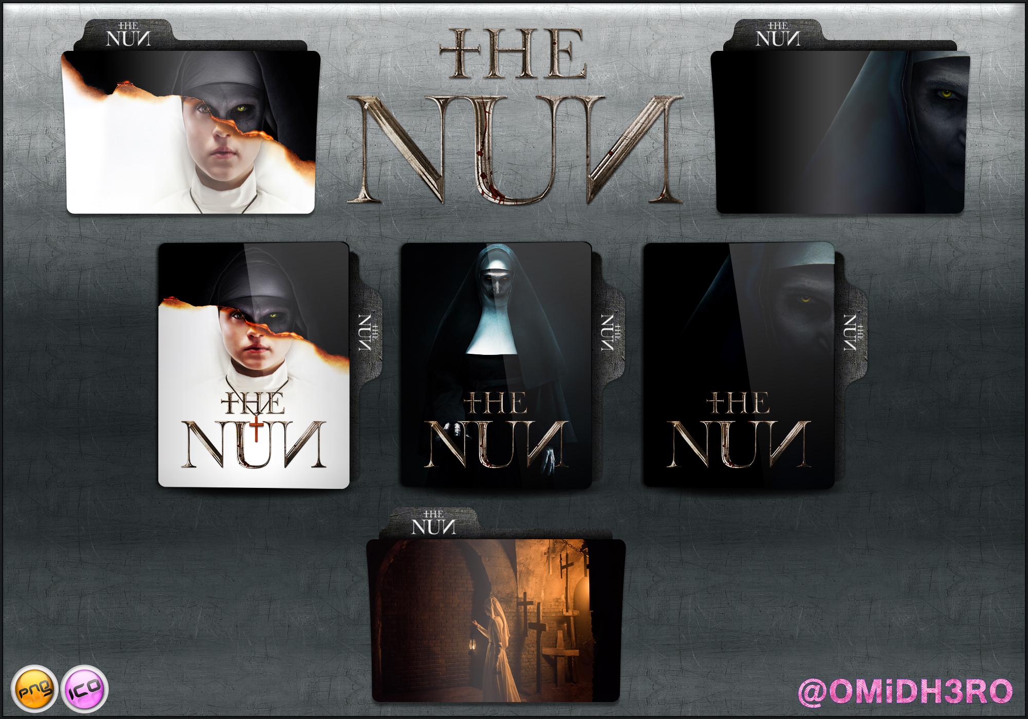The Nun (2018) Folder Icon Pack by OMiDH3RO on DeviantArt