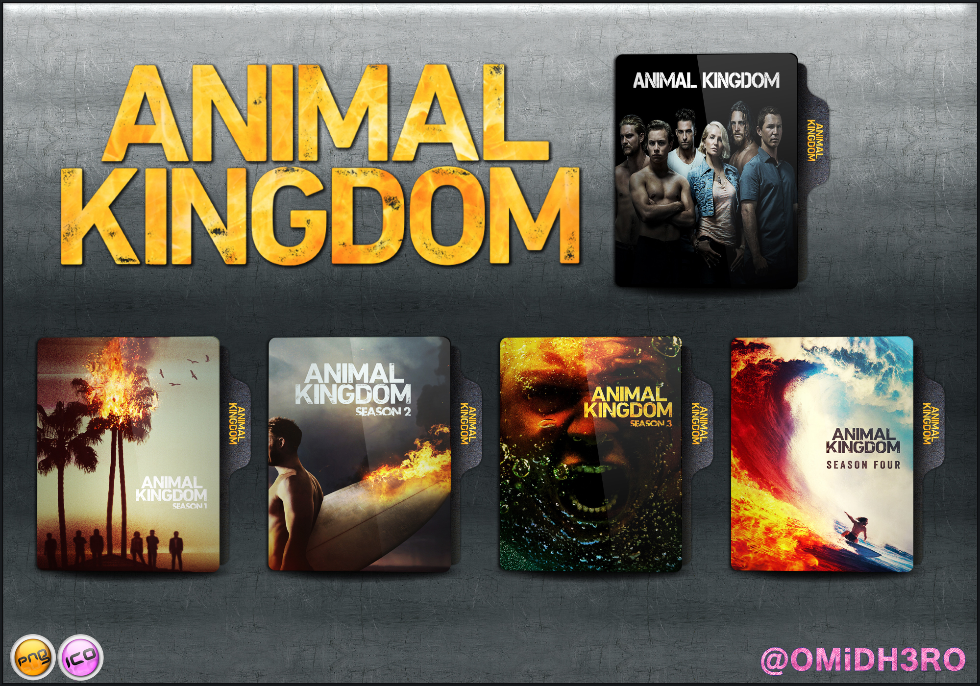 Animal Kingdom Series Folder Icon by OMiDH3RO on DeviantArt Animal Kingdom Series Folder Icon by OMiDH3RO on DeviantArt