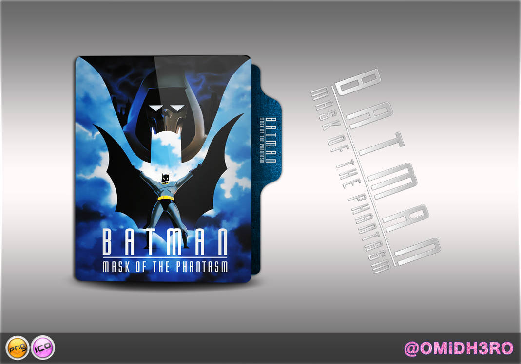 Batman Mask of the Phantasm (1993) Folder Icon by OMiDH3RO on DeviantArt