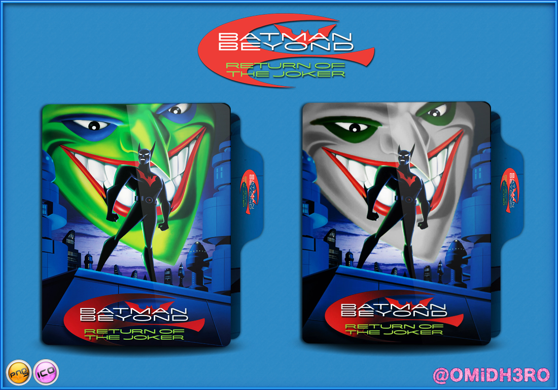Batman Beyond Return of the Joker 2000 Folder Icon by OMiDH3RO on