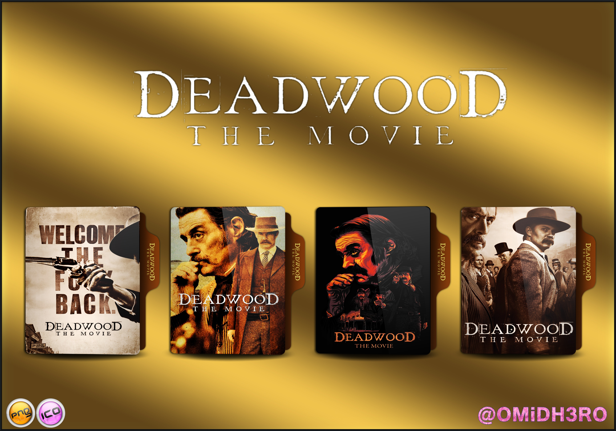 DeadWood The Movie (2019) Folder Icon by OMiDH3RO on DeviantArt