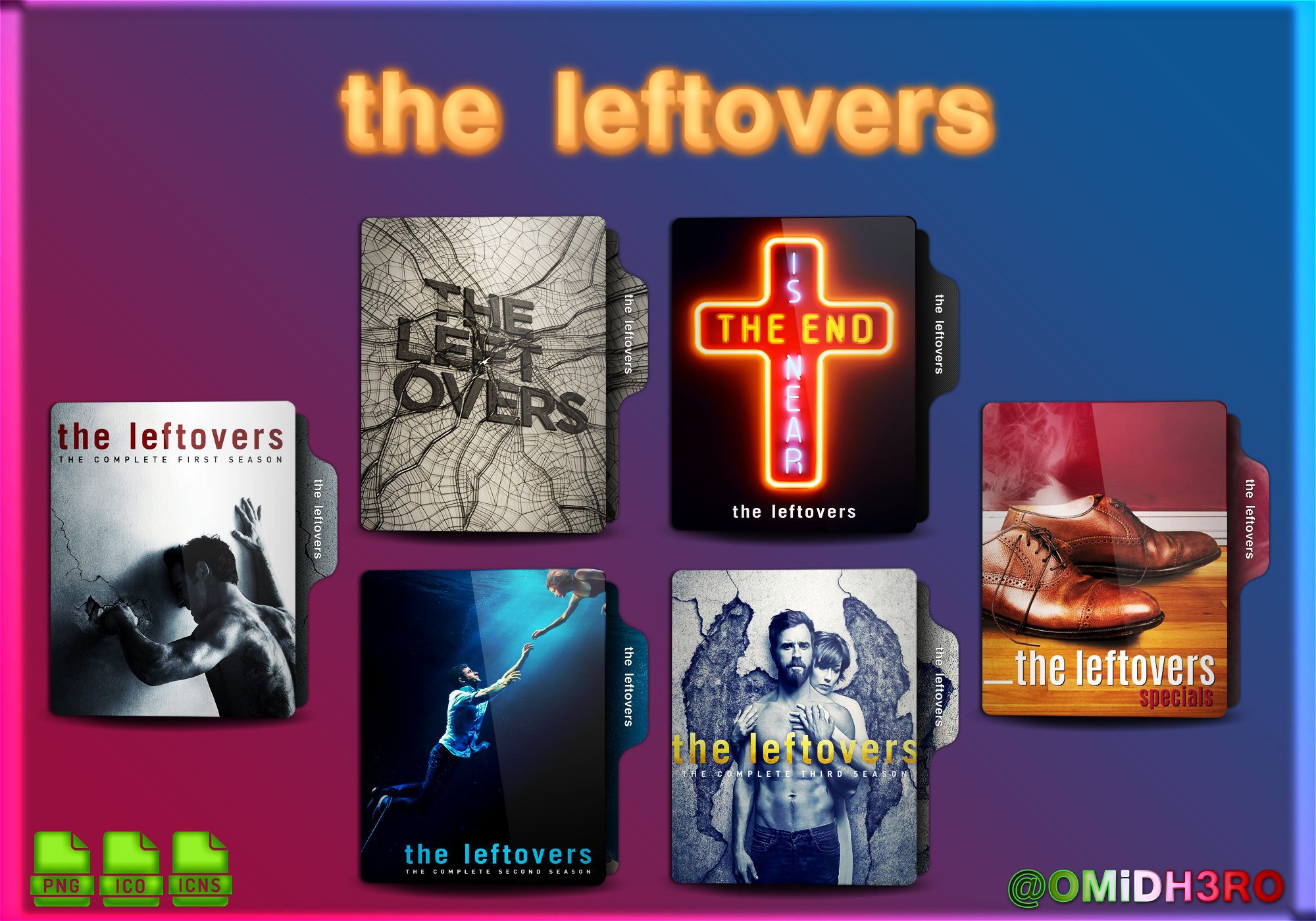 The Leftovers Folder Icon Pack by OMiDH3RO on DeviantArt