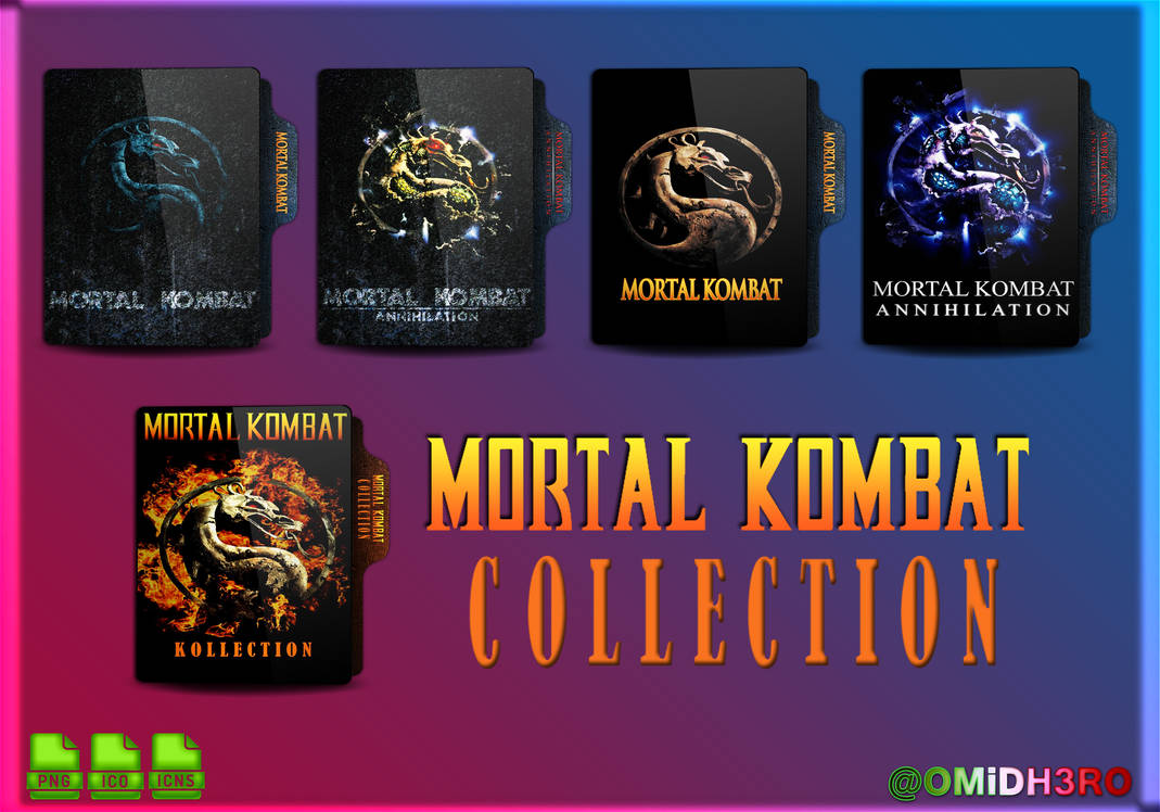 Mortal Kombat Collection Folder Icon by OMiDH3RO on DeviantArt