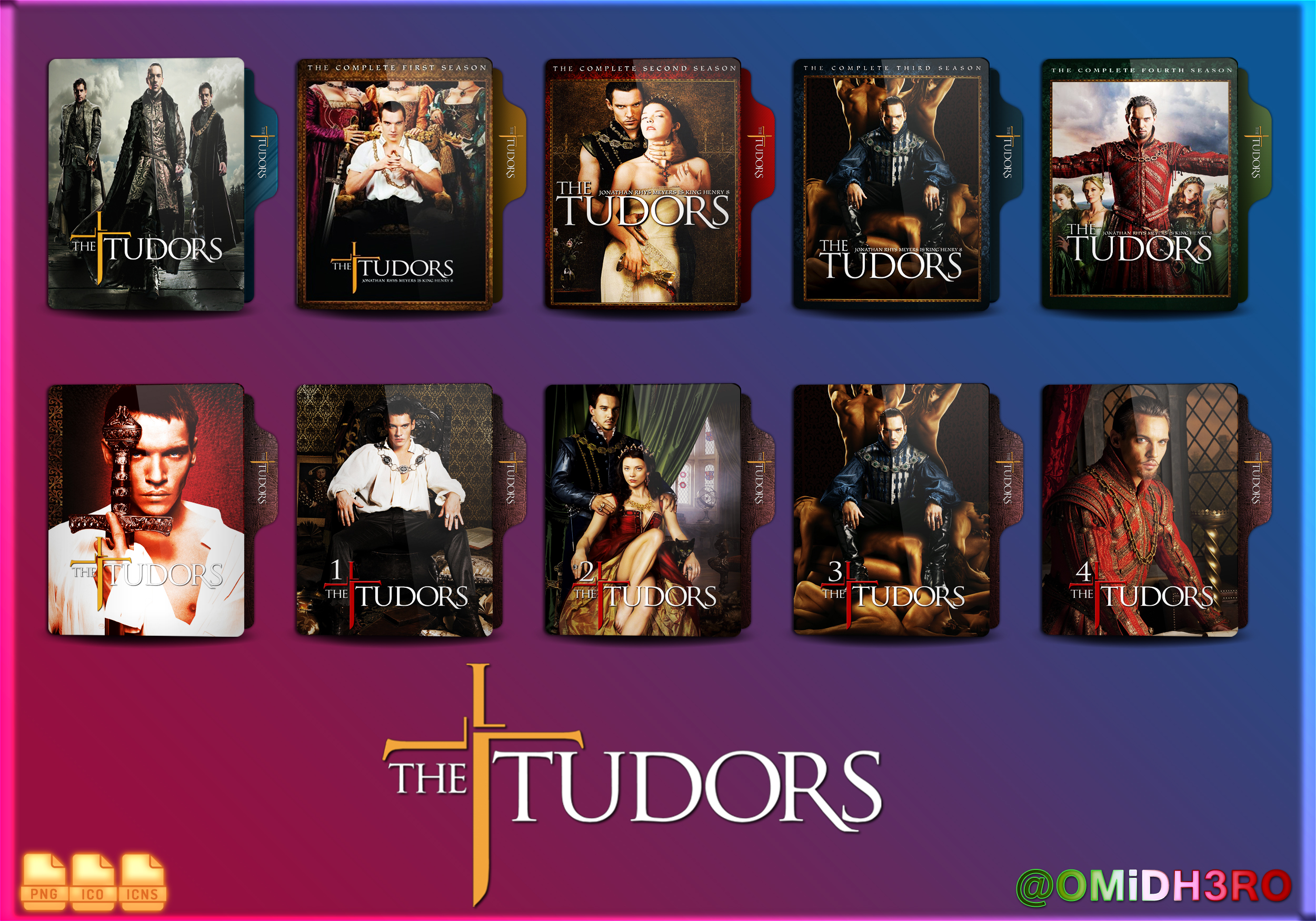 The Tudors Folder Icon Pack by OMiDH3RO on DeviantArt