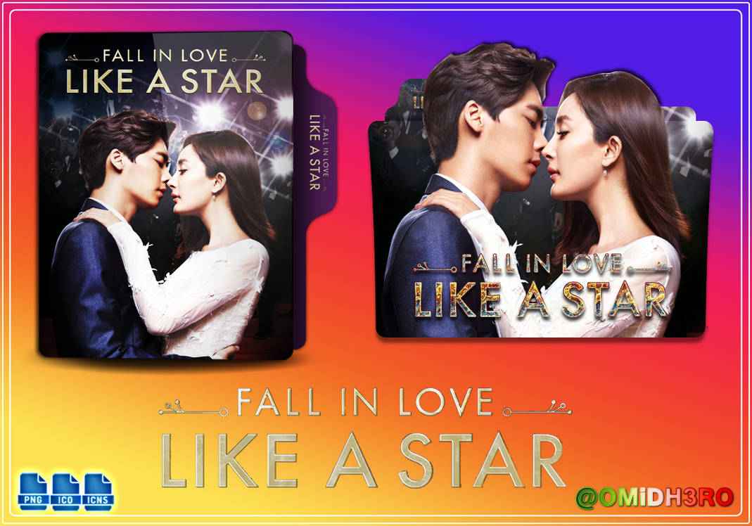 Fall In Love Like A Star Folder Icon By Omidh3ro On Deviantart
