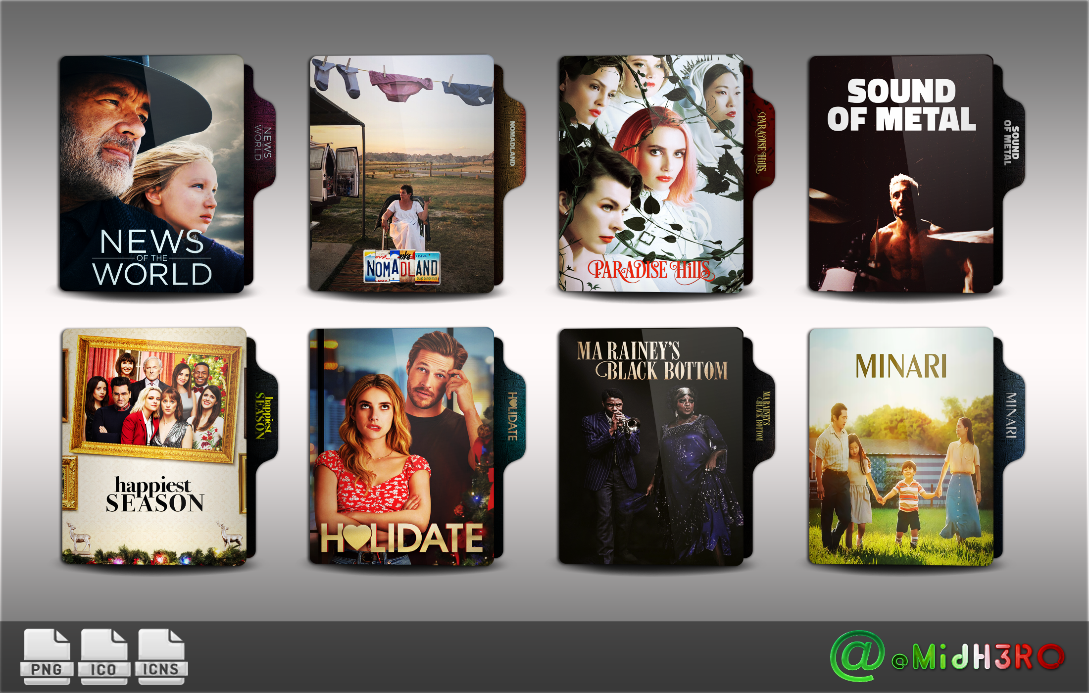 Folder Icon Pack 11 by OMiDH3RO on DeviantArt