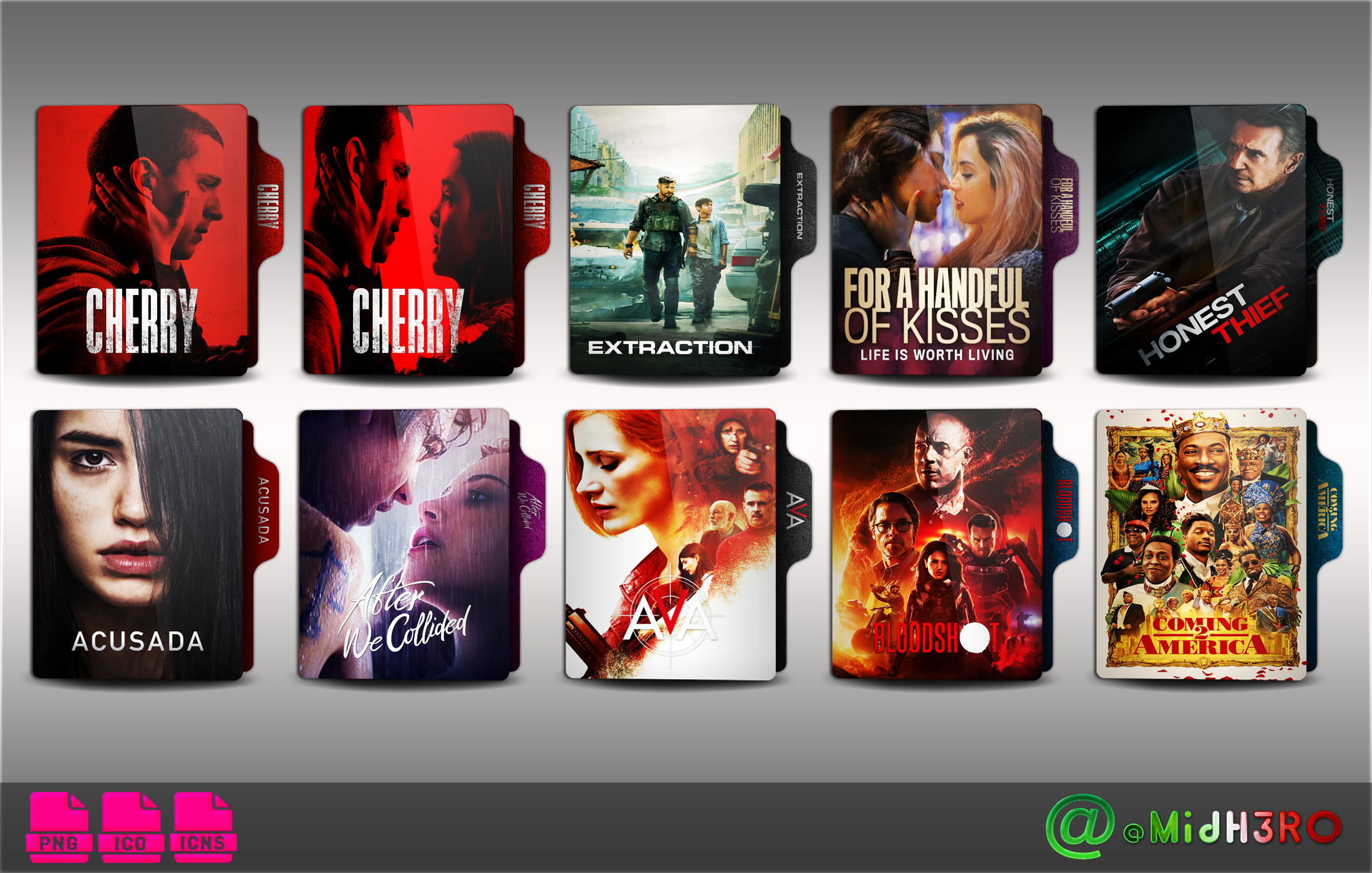 Folder Icon Pack 12 by OMiDH3RO on DeviantArt