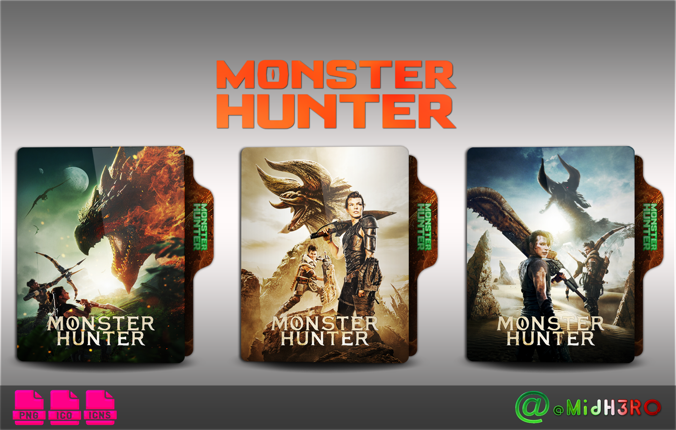 Monster Hunt 2 (2018) Folder Icon by Danzel1986 on DeviantArt