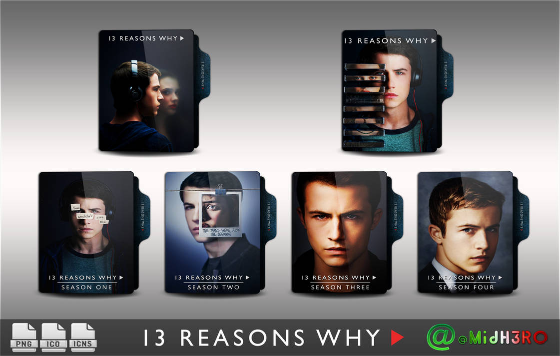 13 Reasons Why Series Folder Icon Pack by OMiDH3RO on DeviantArt