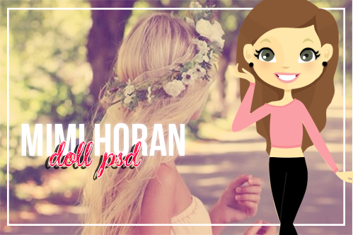 +MimiHoran Doll PSD